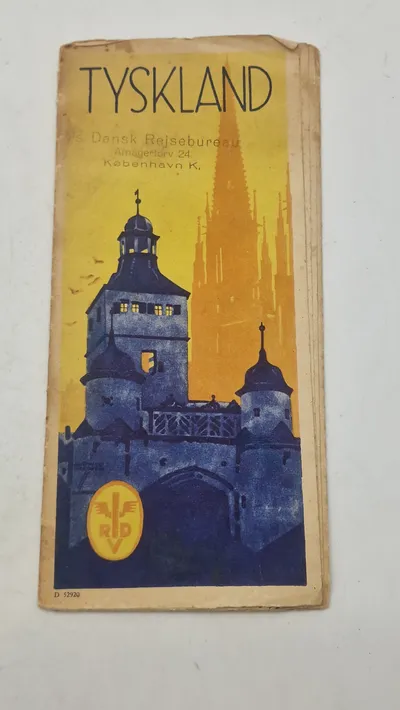 Tyskland rejse brochure på Dansk