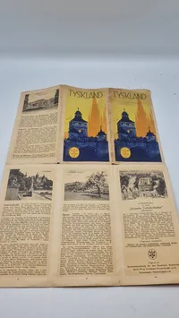 Tyskland rejse brochure på Dansk
