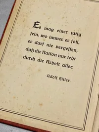 Original tysk DAF medlemsbog