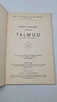 Originalt Dansk Nazistisk propaganda