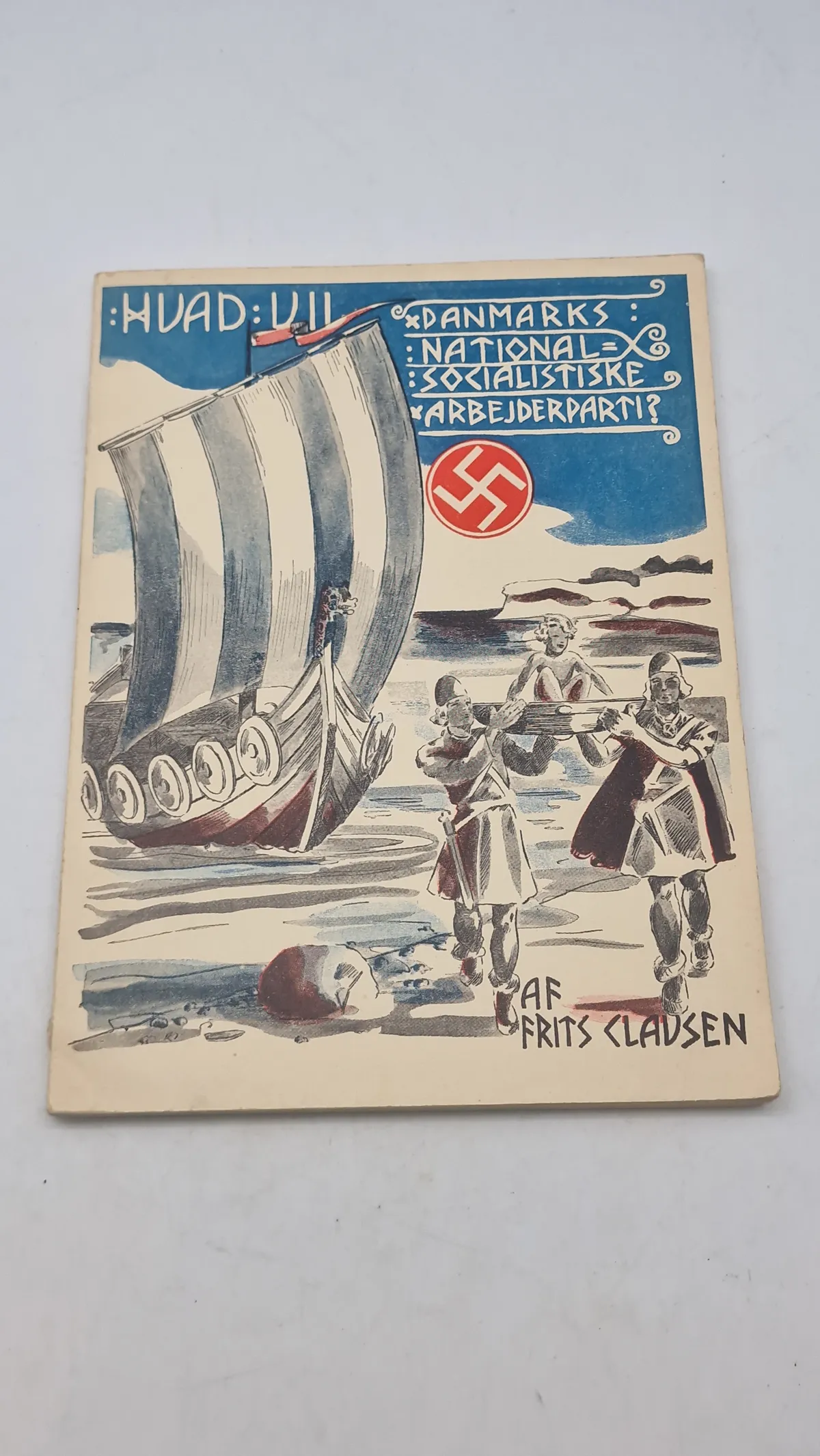 Originalt Dansk Nazistisk propaganda: D.N.A.S.A.P
