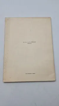 Originalt Dansk Nazistisk propaganda: D.N.A.S.A.P