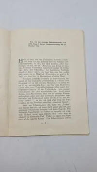 Originalt Dansk Nazistisk propaganda: D.N.A.S.A.P Danmarks politiske fremtid