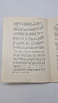 Originalt Dansk Nazistisk propaganda: D.N.A.S.A.P Danmarks politiske fremtid