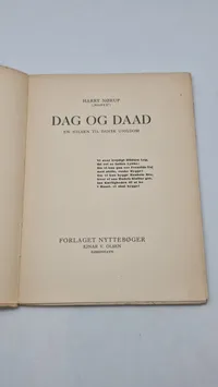 Originalt Dansk Nazistisk propaganda: D.N.A.S.A.P