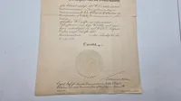 Originalt urkunde underskrevet af den Svenske konge til Oscar Siegfred Christian O'Neill O'Neill Oxholm, 1855 - 1926
