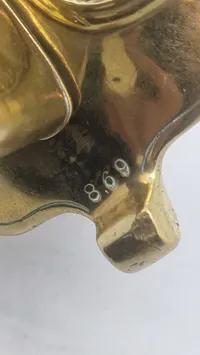 Original Dansk  1882 marine sabel ( Blandt de første 1000 leveret til flåden )
