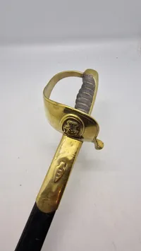Original Dansk  1882 marine sabel ( Blandt de første 1000 leveret til flåden )