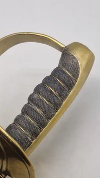 Original Dansk  1882 marine sabel ( Blandt de første 1000 leveret til flåden )