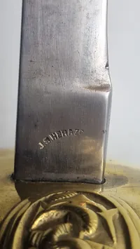 Original Dansk  1882 marine sabel ( Blandt de første 1000 leveret til flåden )