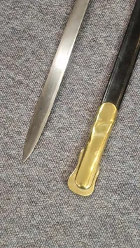 Original Dansk  1882 marine sabel ( Blandt de første 1000 leveret til flåden )