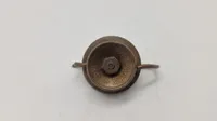 Små te kander lavet af mønter fra tiden omkring ww2