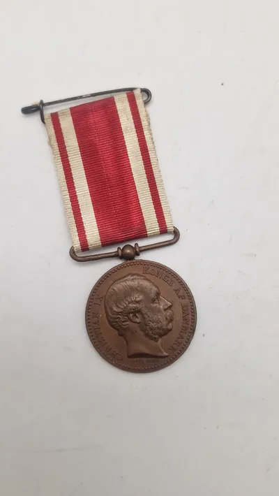 Original 1864 deltager medalje