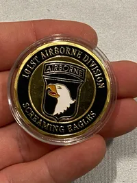 Amerikansk Challenge coin - 101st Airborne division