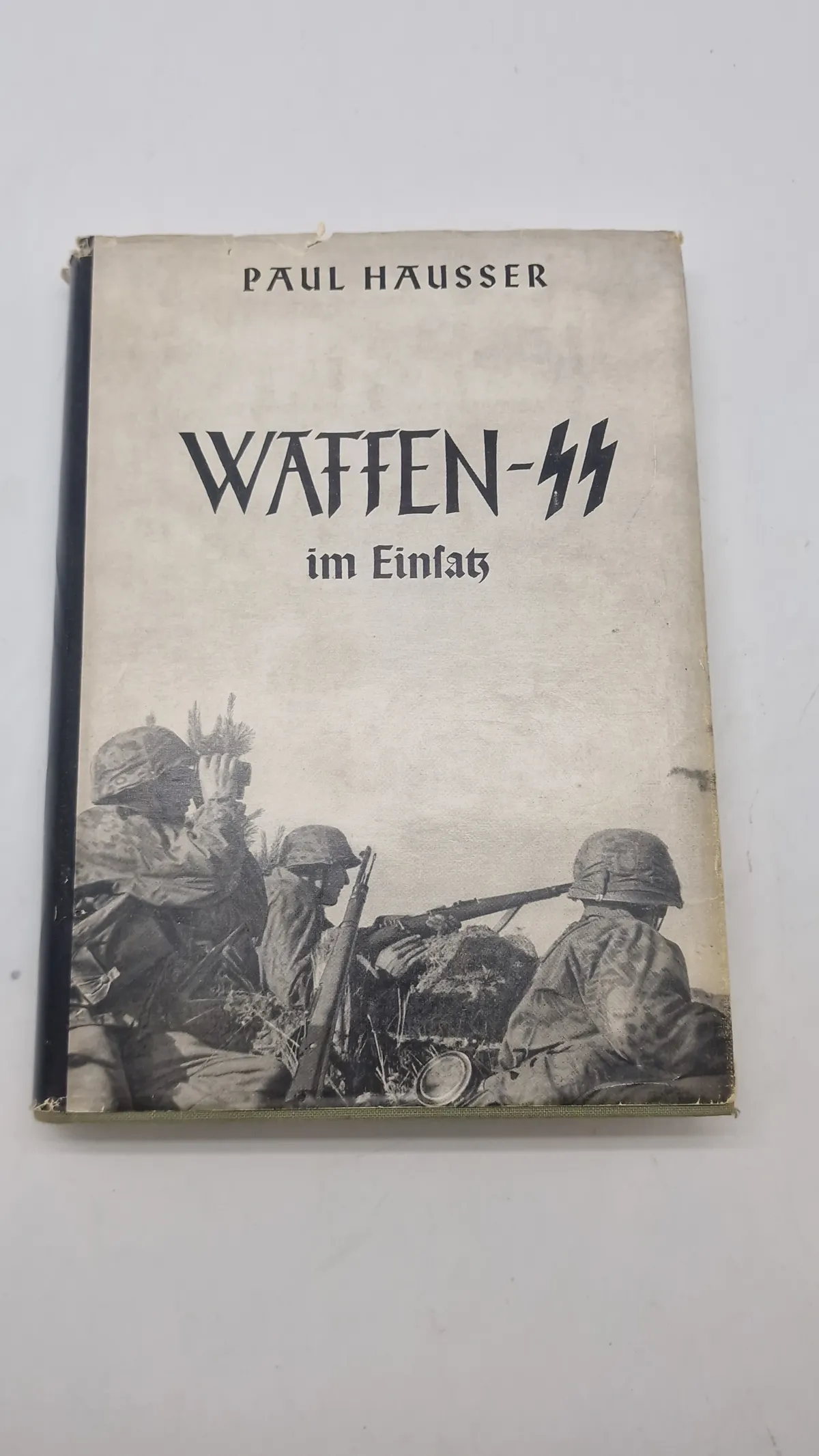 Sjælden original Waffen SS bog WW2