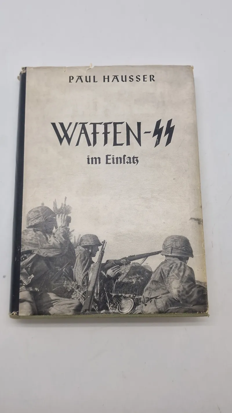 Sjælden original Waffen SS bog WW2