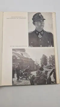 Sjælden original Waffen SS bog WW2