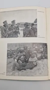 Sjælden original Waffen SS bog WW2