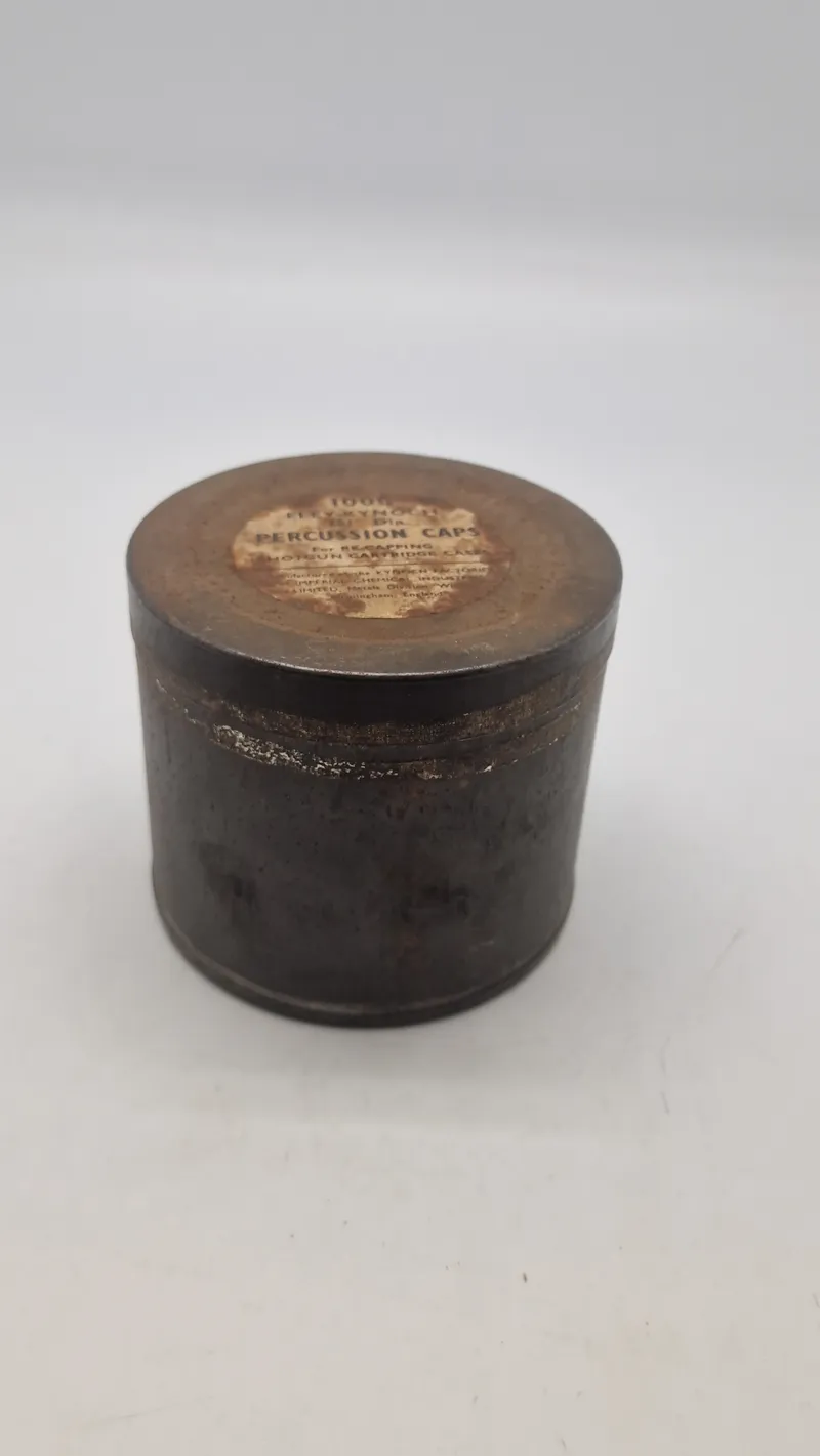 Original dåse for perkusions caps