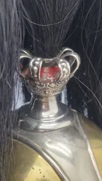 Original Ekstermt sjælden Hestegarde hjelm model 1853