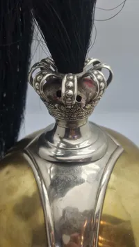 Original Ekstermt sjælden Hestegarde hjelm model 1853