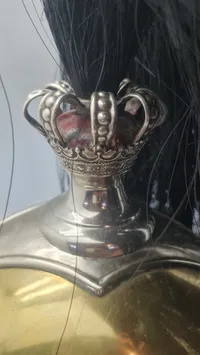Original Ekstermt sjælden Hestegarde hjelm model 1853