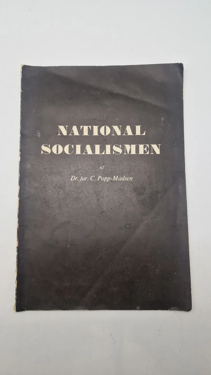 National socialismen af Dr. Jur. C. Popp-Madsen