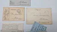 Samling original tysk feltpost