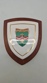 Originalt militært vægskjold - Aalborg