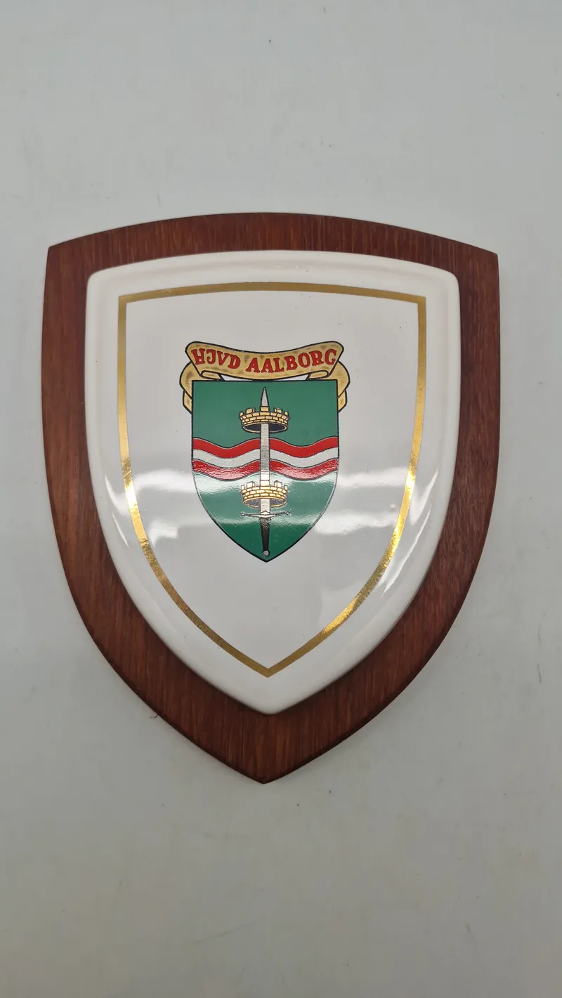 Originalt militært vægskjold - Aalborg