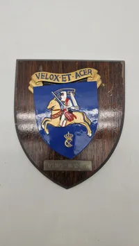 Originalt militært vægskjold