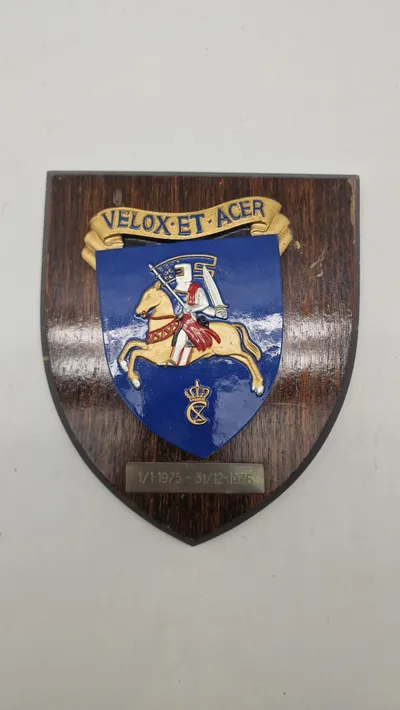 Originalt militært vægskjold