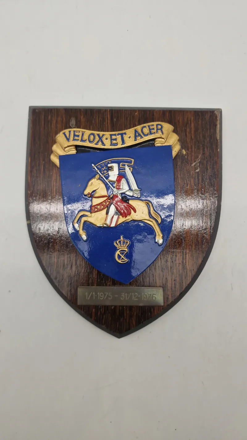 Originalt militært vægskjold