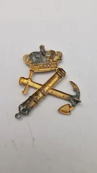 Originalt tidligt dansk marine mærke