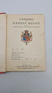 Originale lærebøger for hærens menige