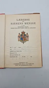 Originale lærebøger for hærens menige