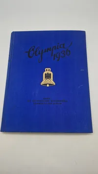 Orignal bog fra de olympiske lege i 1936