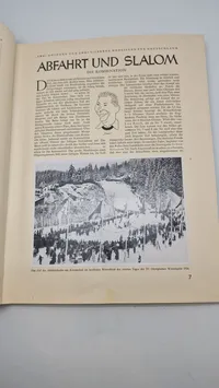 Orignal bog fra de olympiske lege i 1936
