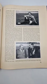 Orignal bog fra de olympiske lege i 1936