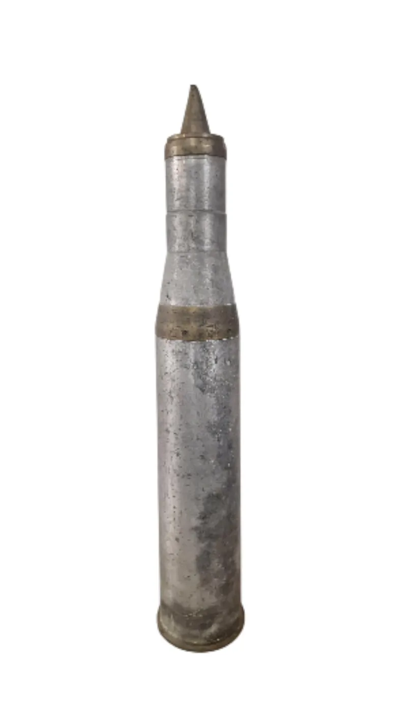 Original øvelses kampvogns granat. 79 cm