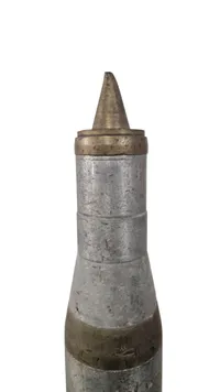 Original øvelses kampvogns granat. 79 cm
