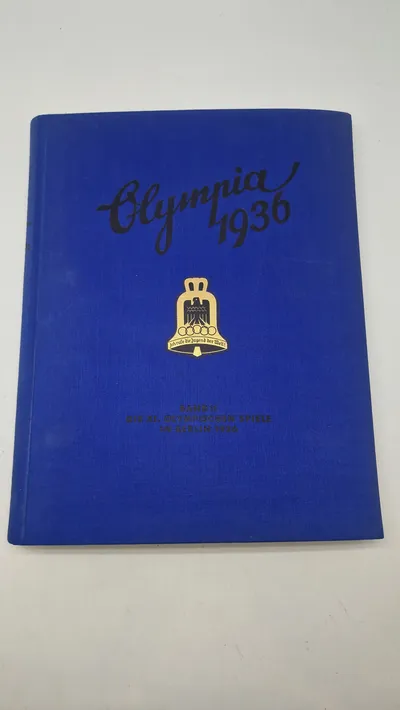 Orignal bog fra de olympiske lege i 1936