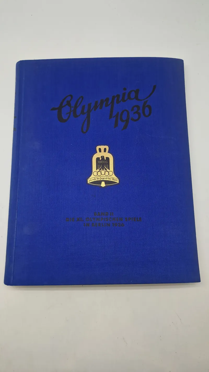 Orignal bog fra de olympiske lege i 1936