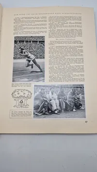 Orignal bog fra de olympiske lege i 1936