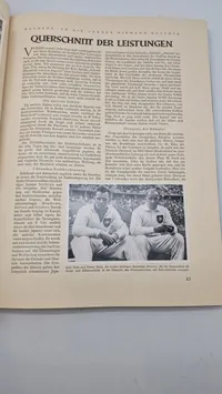 Orignal bog fra de olympiske lege i 1936