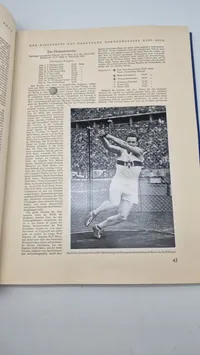 Orignal bog fra de olympiske lege i 1936
