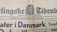 Original dansk avis fra maj dagene 1945