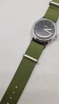 Originalt WWII Minerva German Army Watch, stemplet DH for “Dienst Heeres”