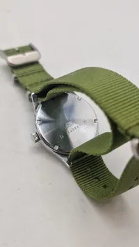 Originalt WWII Minerva German Army Watch, stemplet DH for “Dienst Heeres”
