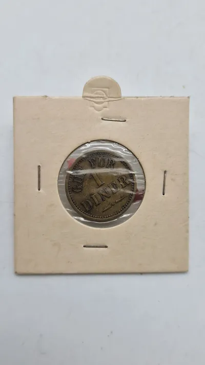 Original tysk Food ration token